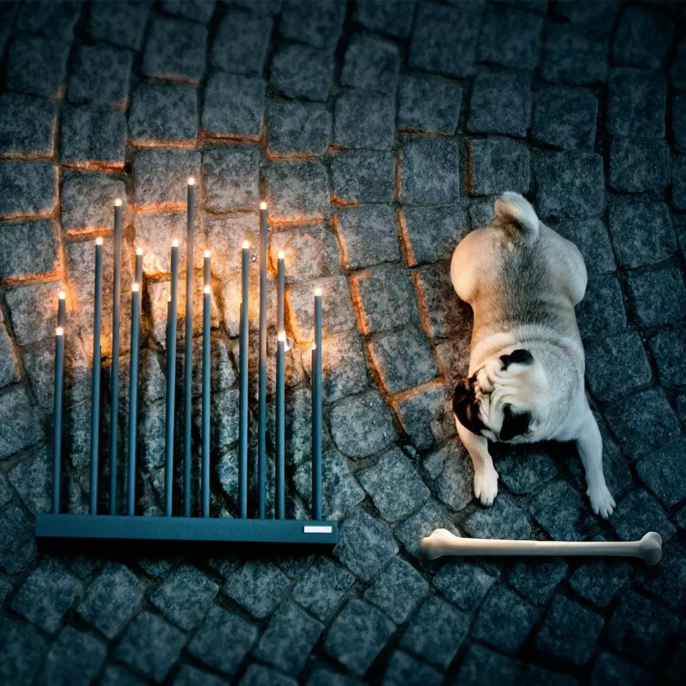 Smak Design Elflugan Adventtikynttelikkö, Off-white - Image 4