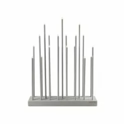 Smak Design Elflugan Original Adventtikynttelikkö, Vaaleanharmaa