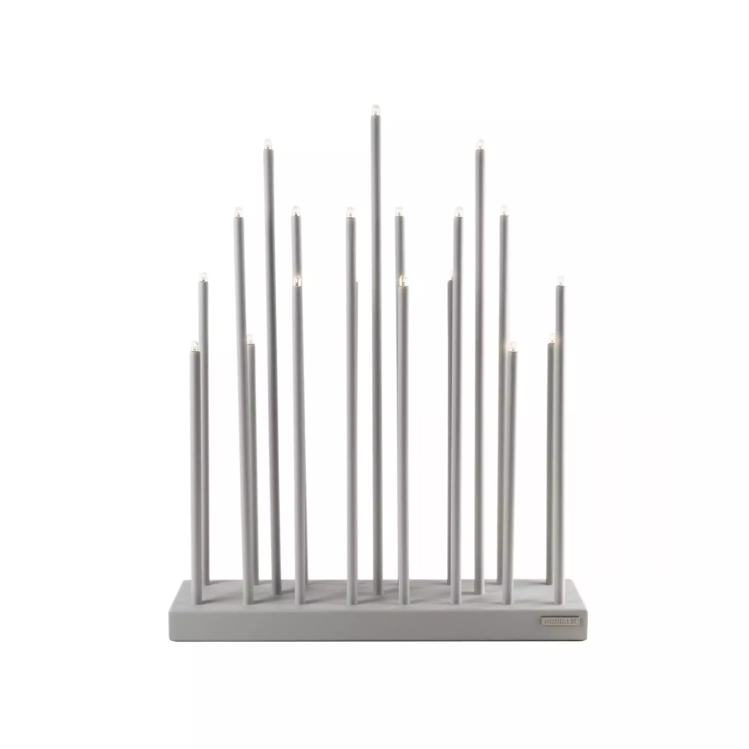 Smak Design Elflugan Original Adventtikynttelikkö, Vaaleanharmaa