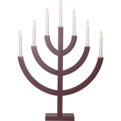 Star Trading Anno 7 Kynttilänjalka, Punainen