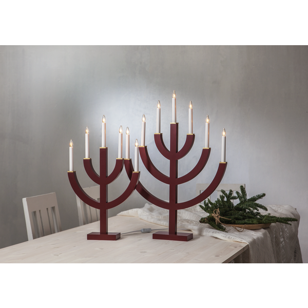 Star Trading Anno 7 Kynttilänjalka, Punainen - Image 3