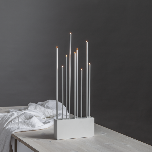 Star Trading Buzz Kynttilänjalka 60 Cm, Valkoinen - Image 3