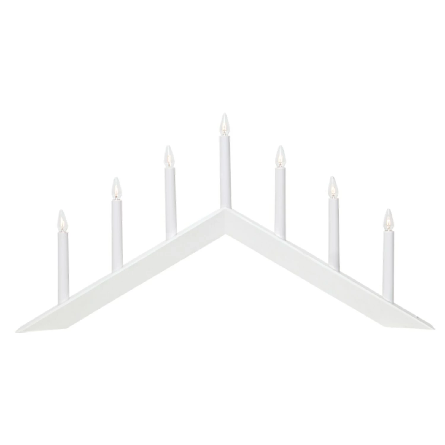 Star Trading Candlestick Arrow, White