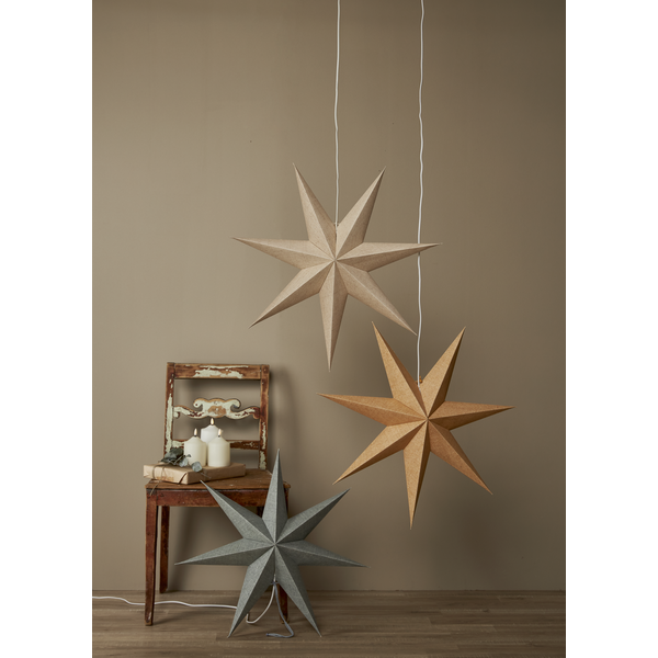 Star Trading Cotton Joulutähti, Kulta - Image 3