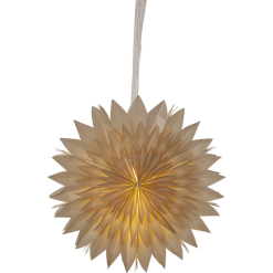 Star Trading Dis Joulutähti 50 Cm, Beige