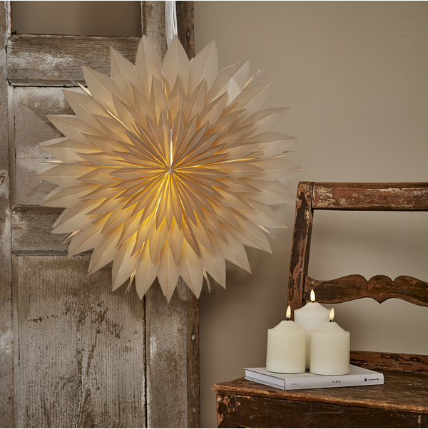 Star Trading Dis Joulutähti 50 Cm, Beige - Image 2