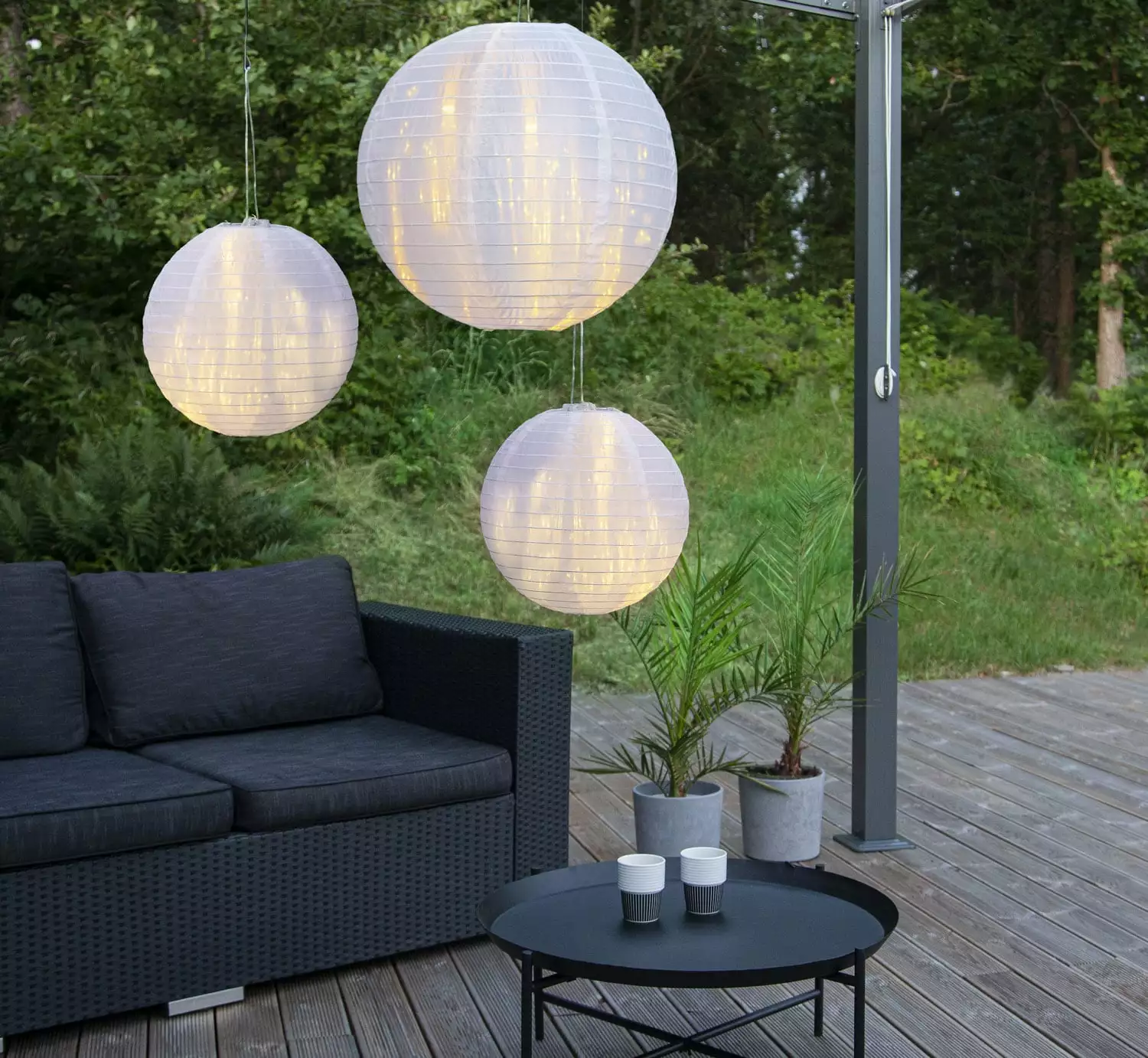 Star Trading Festival Lampshade 30 Cm, White - Image 2