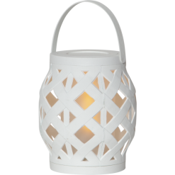 Star Trading Flame Lyhty 16 Cm, Valkoinen