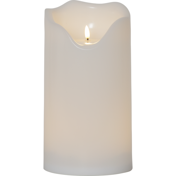 Star Trading Flamme Grand Pöytäkynttilä LED Valkoinen, 300 Mm