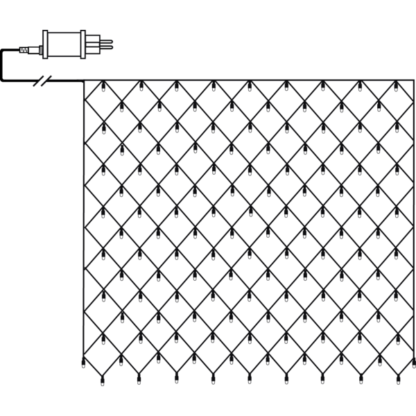 Star Trading Golden Valoverkko, Lämmin Valkoinen