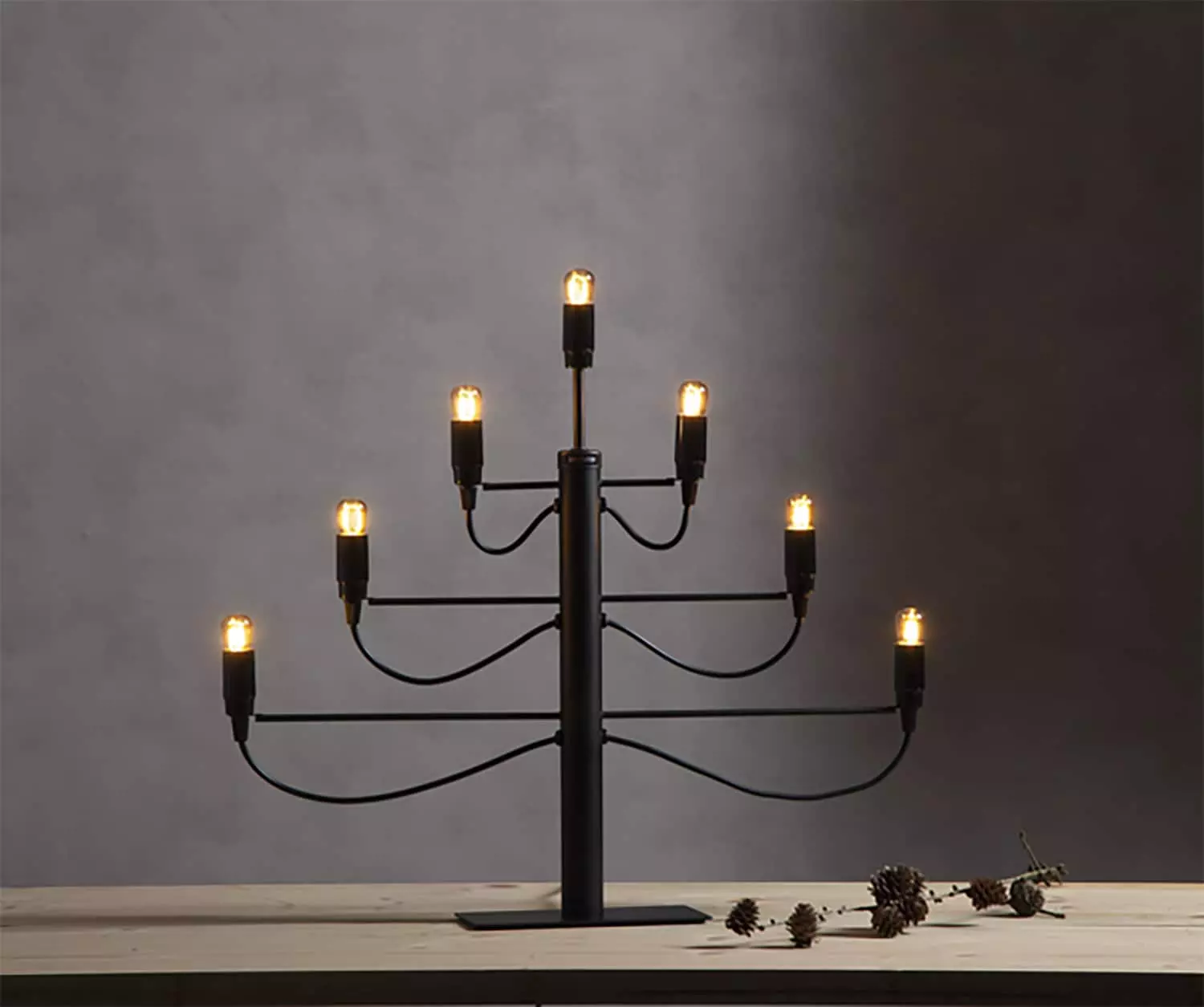 Star Trading Milano Candlestick, Black - Image 2