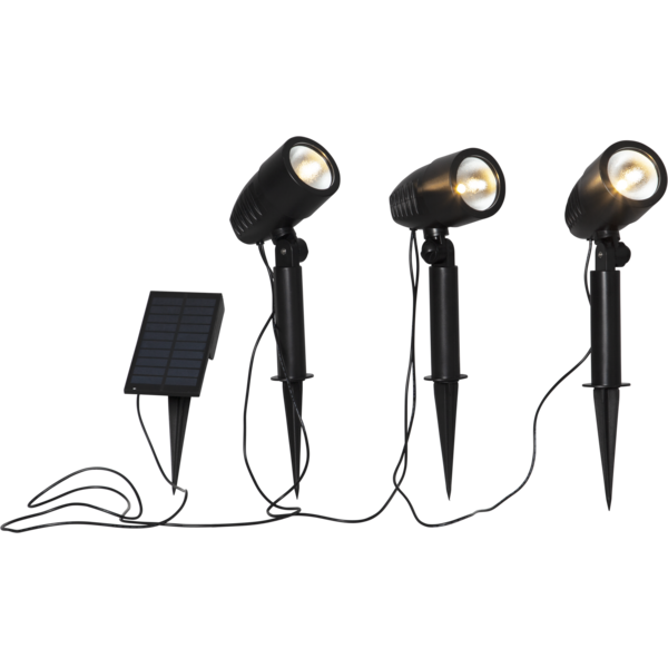 Star Trading Powerspot Kohdevalo 3-pakkaus, Musta