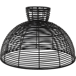 Star Trading Runde Lampunvarjostin Musta, 320 Mm