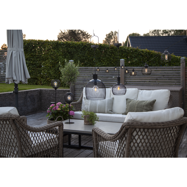 Star Trading Sunlight Path Lattiavalaisin Aurinkokenno, Musta - Image 3