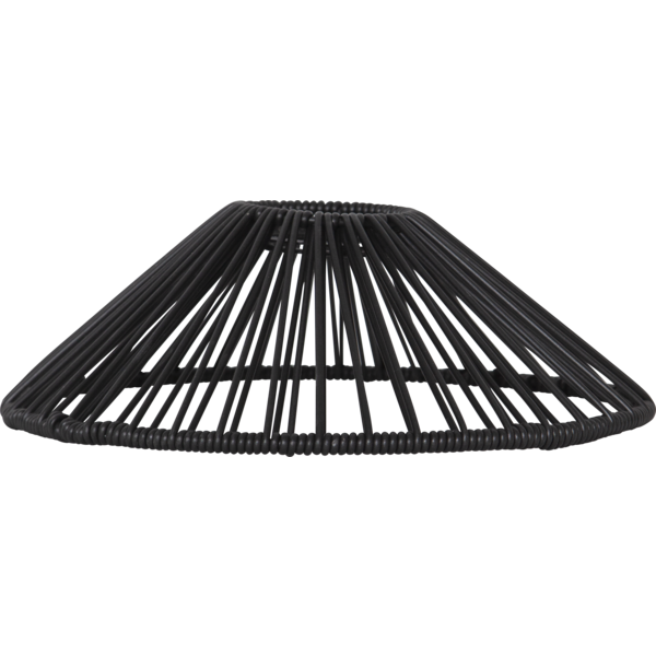 Star Trading Vide Lampunvarjostin Musta, 25 Cm