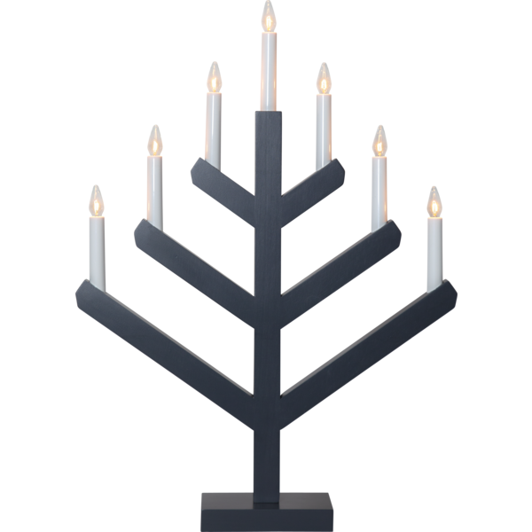 Star Trading Vinga 7 Kynttilänjalka, Graphite