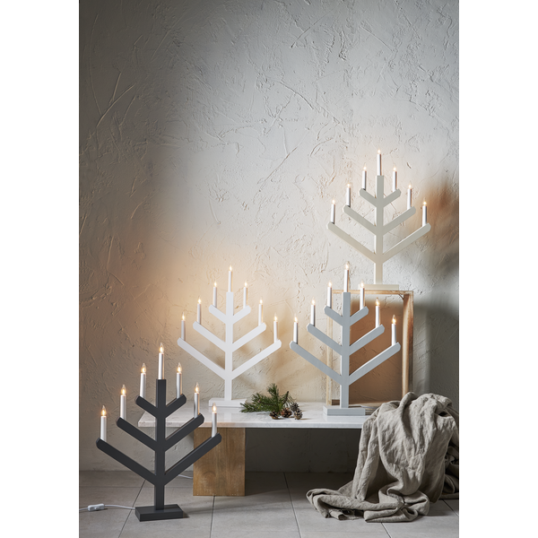 Star Trading Vinga 7 Kynttilänjalka, Graphite - Image 2