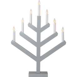 Star Trading Vinga 7 Kynttilänjalka, Harmaa