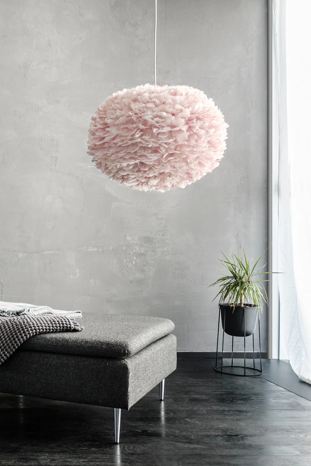 Umage Eos Lampshade Large, Light Pink - Image 2