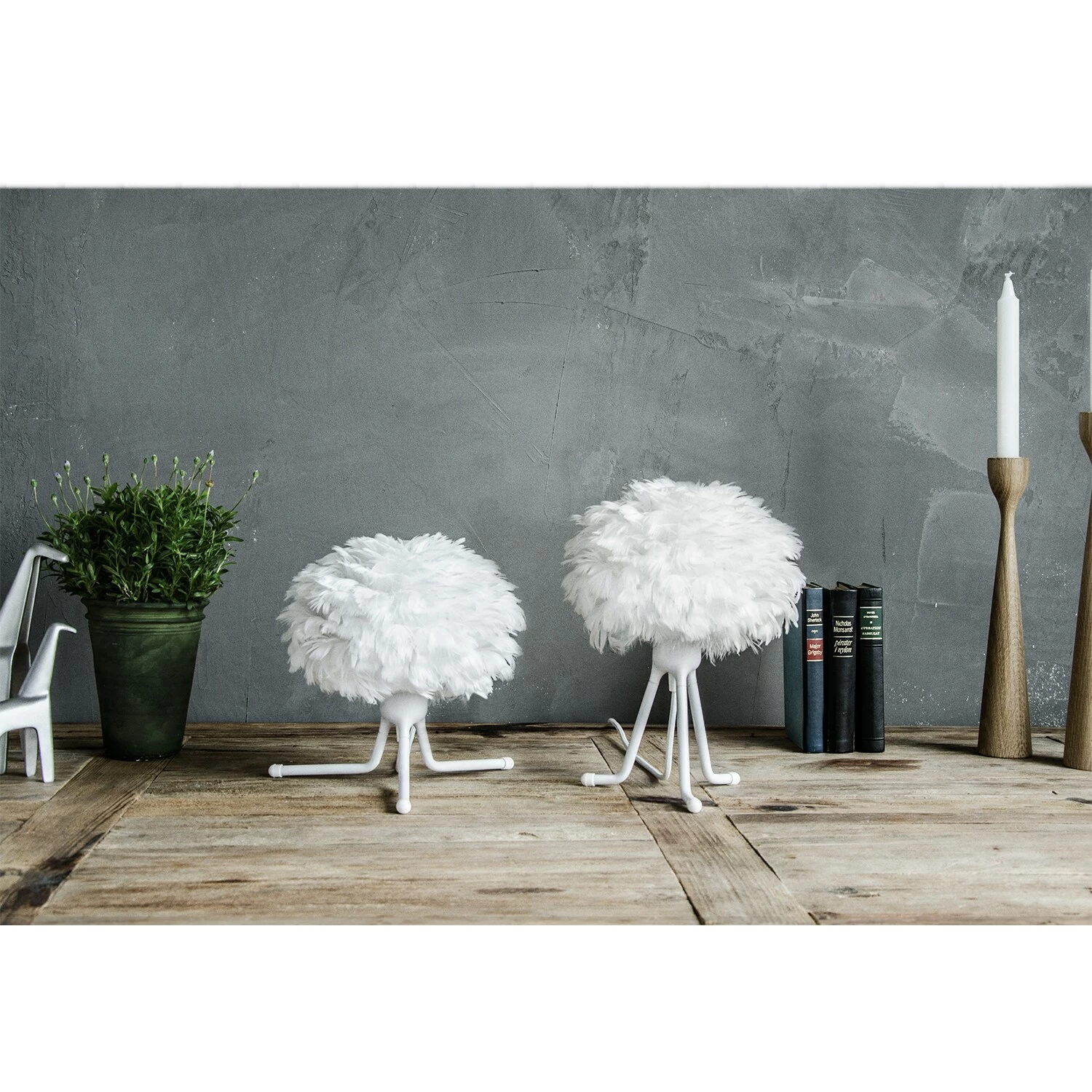 Umage Tripod Base Lampunjalusta, Valkoinen - Image 4