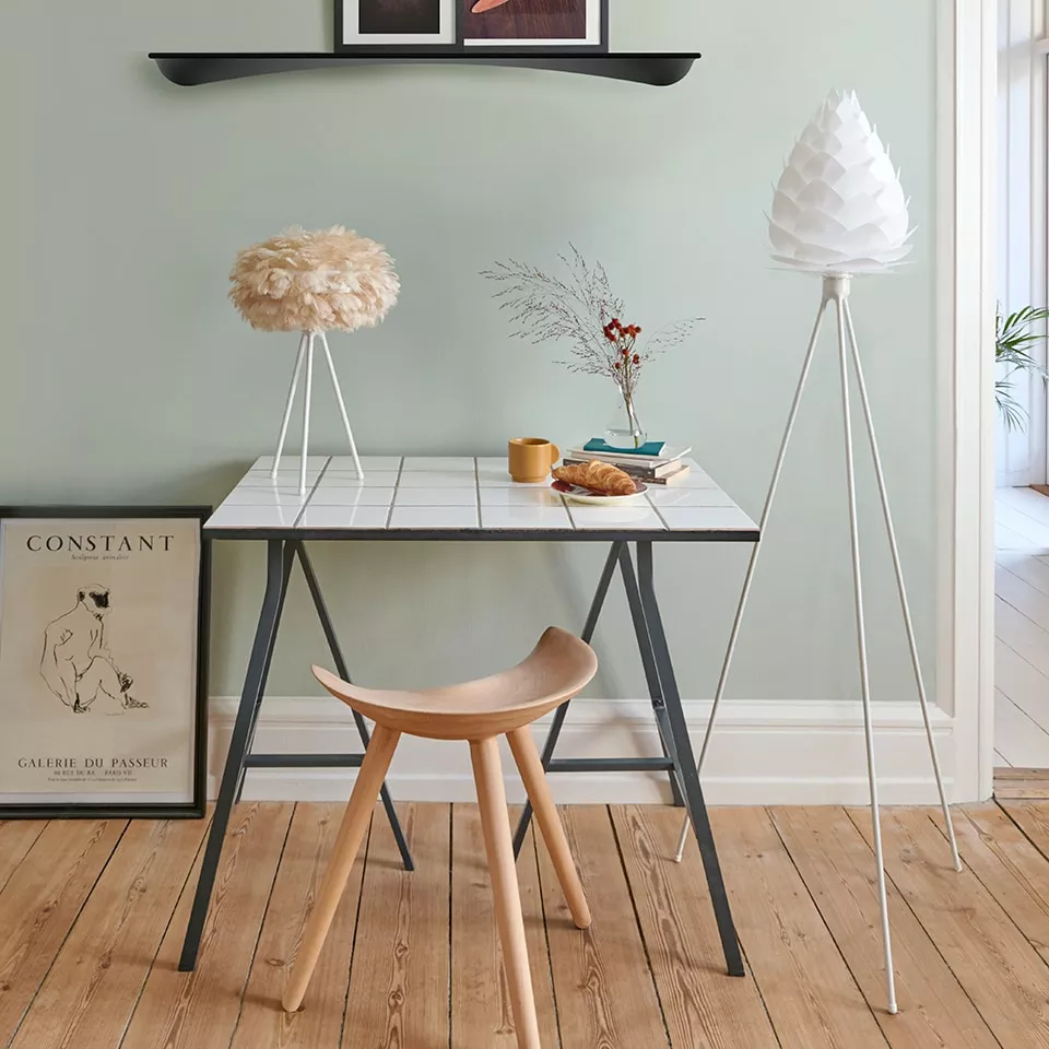 Umage Tripod Floor Lampunjalusta, Valkoinen - Image 2