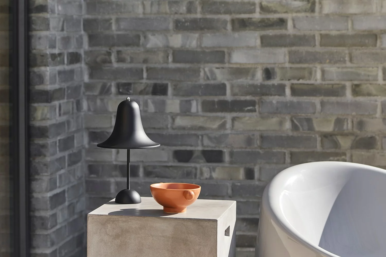 Verpan Pantop Pöytävalaisin Kannettava, Mattamusta - Image 4