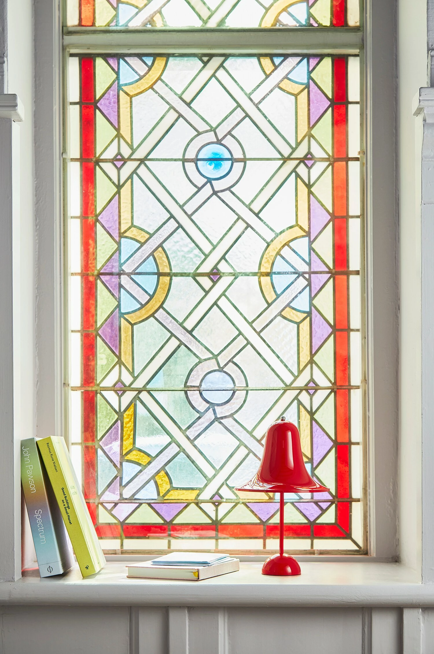 Verpan Pantop Pöytävalaisin Kannettava, Kirkkaanpunainen - Image 4