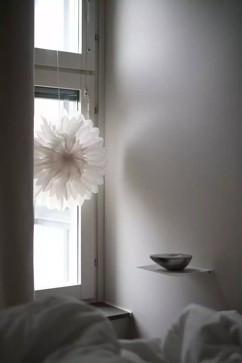 Watt & Veke Lotus 44 Joulutähti, Valkoinen - Image 6