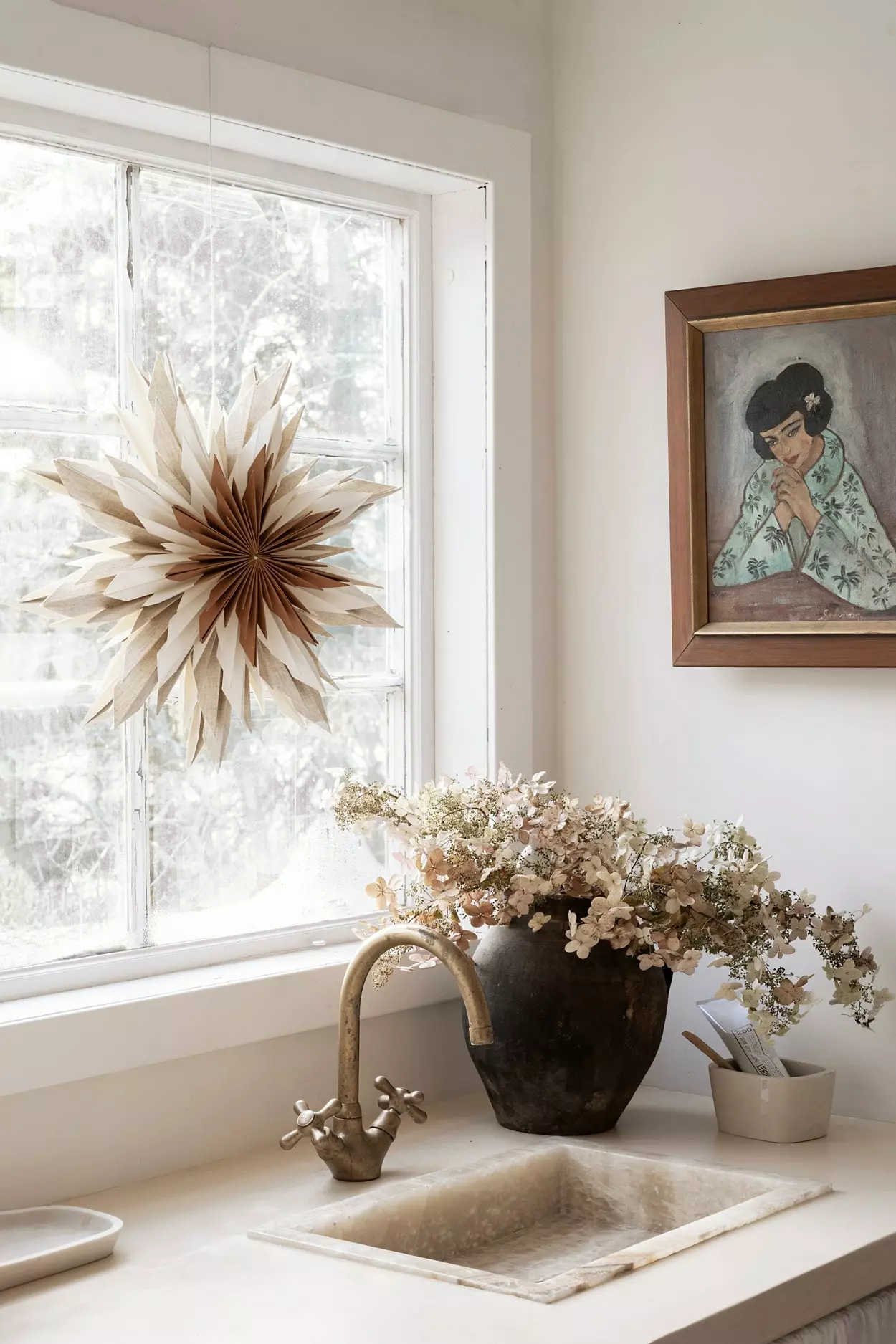 Watt & Veke Marta 44 Joulutähti, Ruskea - Image 3