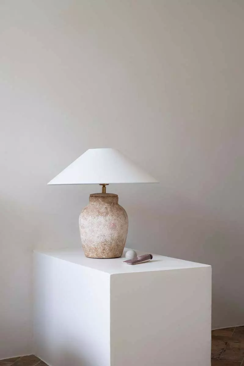 Watt & Veke Sigrid Lampunjalusta, Valkoinen / Rust - Image 4