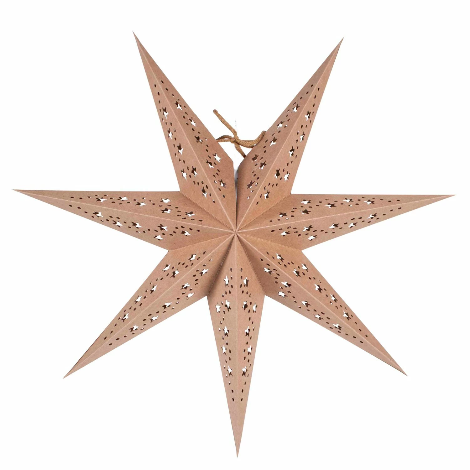 Watt & Veke Vintergatan Christmas Star 44 Cm, Nature