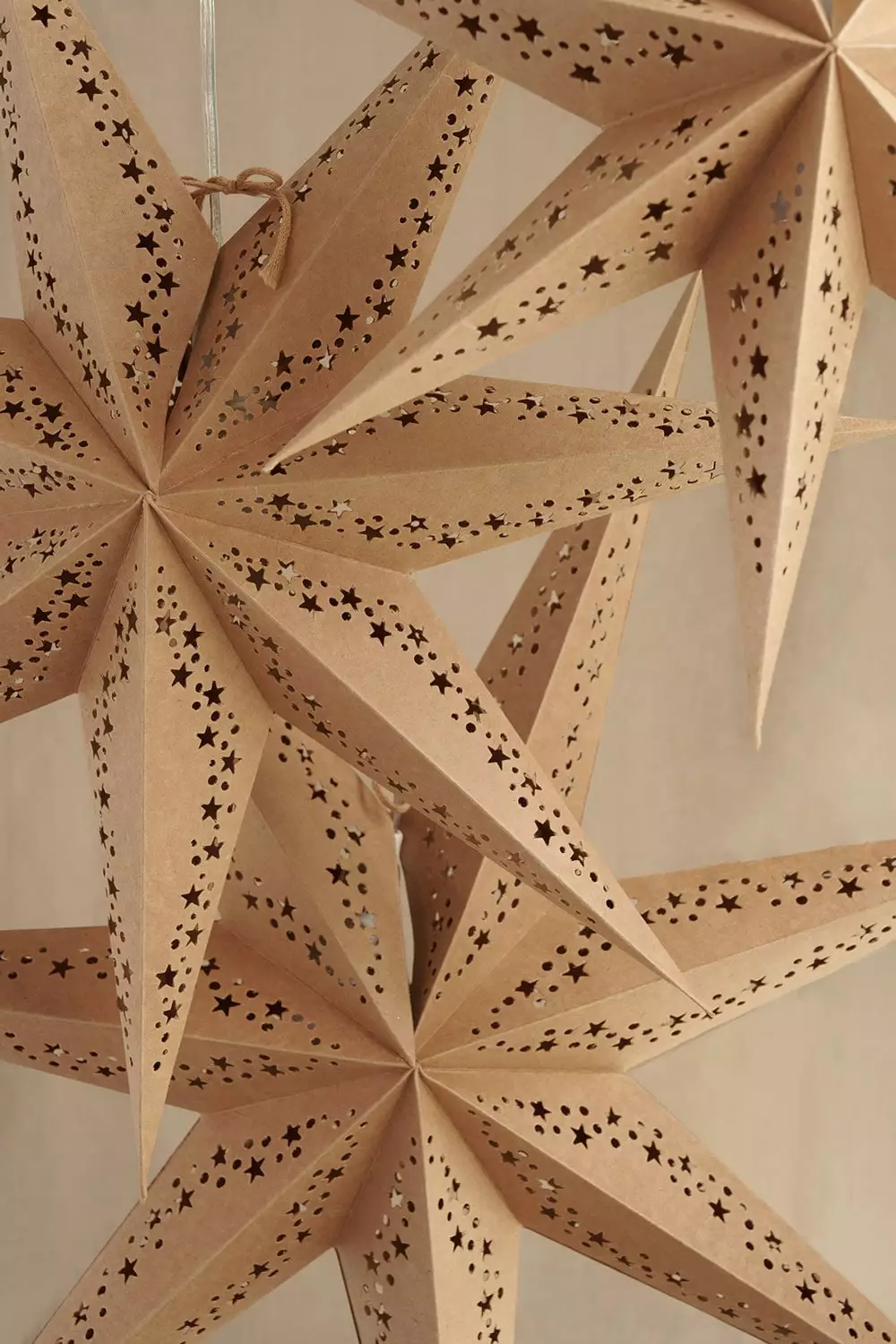 Watt & Veke Vintergatan Christmas Star 44 Cm, Nature - Image 2