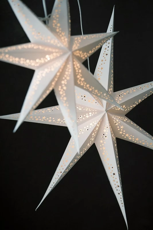 Watt & Veke Vintergatan Christmas Star 60 Cm, White - Image 3